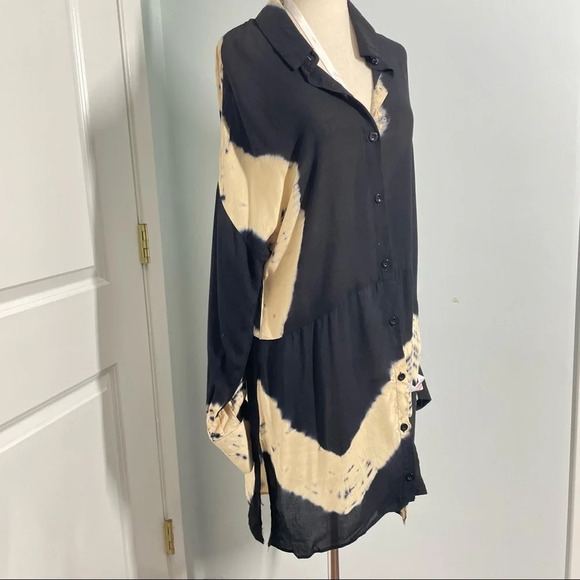 Missguided Oversized Tie Dye Shirt Dress size 6 - Picture 6 of 13